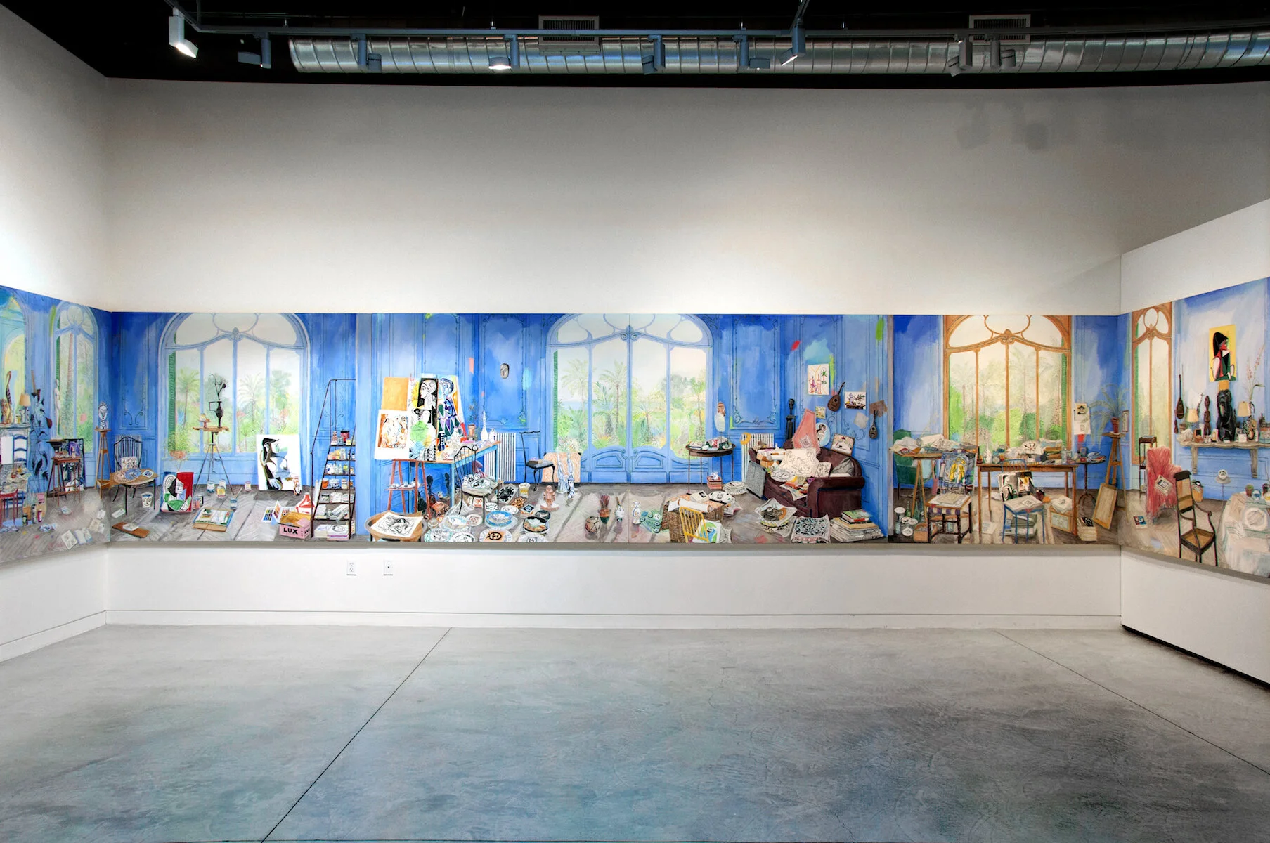 絵画 DamianElwesPicasso'sVillaLaCalifornie in Picasso's Villa La Californie in Cannes